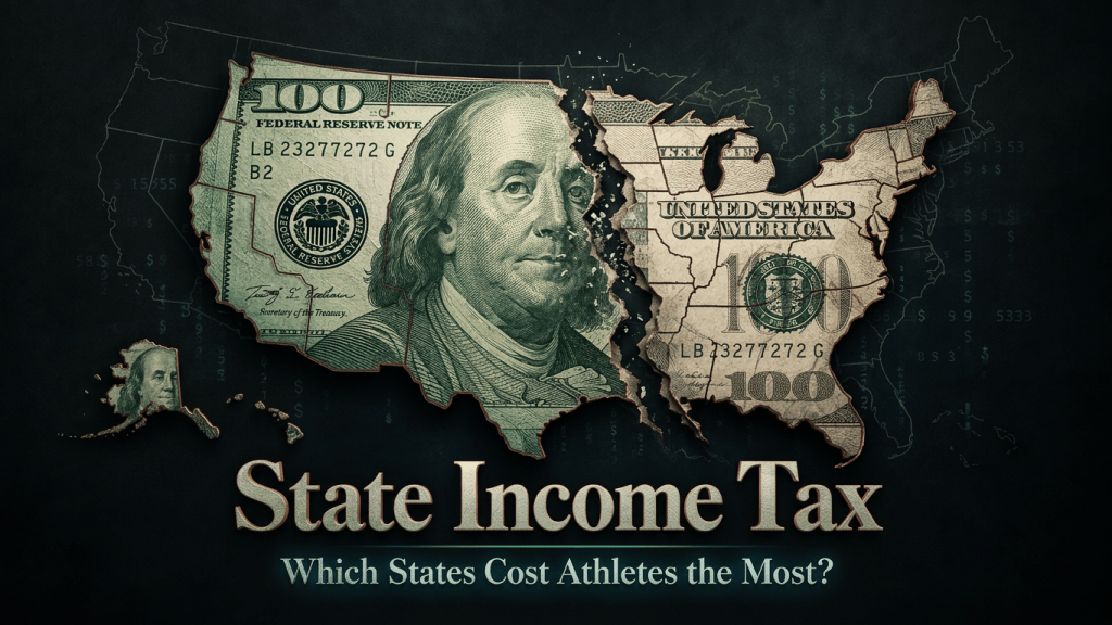 State Income Tax Explained for NIL & Professional Athletes – The States That Cost the Most