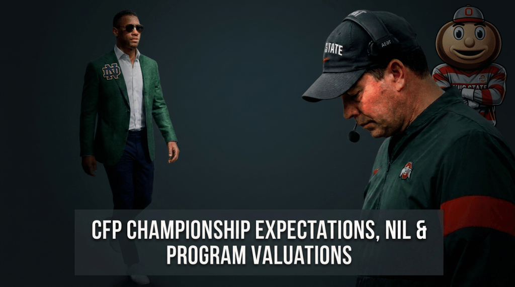 2025 CFP National Championship – Revenue, NIL Earnings & What Ohio State’s Title Was Actually Worth